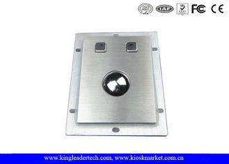 Rugged Panel-mount 38mm Optical Metal Trackball Industrial Pointing Device