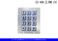 12 keys Piezoelectric Keypad for Indoor and Outdoor Access Control System