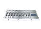 Rear Mounting Industrial Keyboard 20mA SUS304 With Trackball Mouse Trackpad