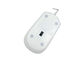 White Optical Silicone Mouse IP68 Waterproof Medical Mouse with Comfortable Shape