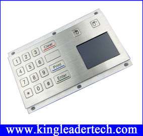 Industrial Touchpad Metal Numeric Keypad Panel Mount For Workstations