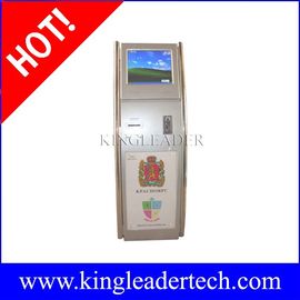 Coin-operated ticketing  kiosk with SAW touchscreen custom kiosk design TSK8011