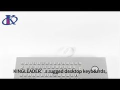 คีย์บอร์ดเชิงกล 63 ปุ่ม โลหะ กันฝุ่น สำหรับอุตสาหกรรม เดสก์ท็อป