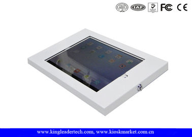 ซื้อ Vesa Lockable Ipad Kiosk ยืนผงเสร็จสิ้นเหล็กแผ่นรีดเย็น online manufacture