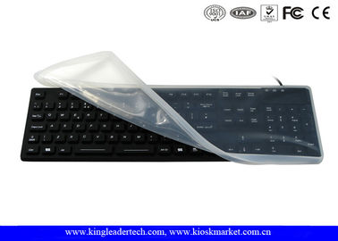 ซื้อ ที่ถอดออกได้กันน้ำแป้นพิมพ์ซิลิโคน USB สำหรับอุตสาหกรรมที่รุนแรง online manufacture
