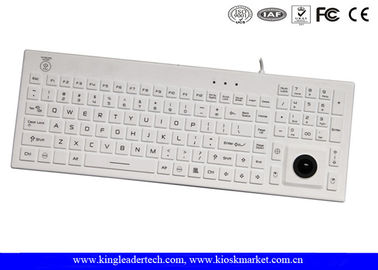 ซื้อ ปุ่มฟังก์ชันล้างทำความสะอาดได้ซิลิโคนแป้นพิมพ์ USB built - in Trackball online manufacture