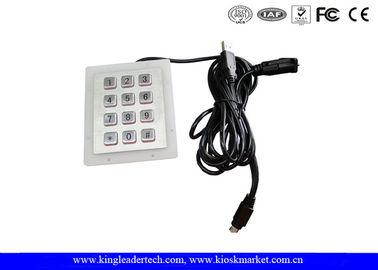 ซื้อ อินเตอร์เฟซ RS232 อุตสาหกรรมปุ่มกดตัวเลข 12 ที่สำคัญสำหรับอุปกรณ์ควบคุมการเข้าถึง online manufacture