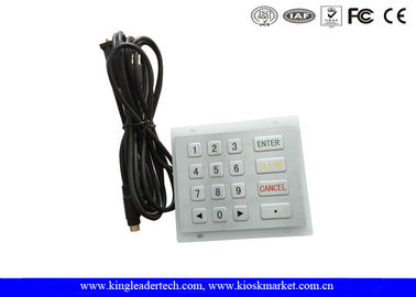 ซื้อ ปุ่มกดตัวเลขอุตสาหกรรมโลหะ RS232 สแตนเลส 16 คีย์สำหรับ Kiosk online manufacture