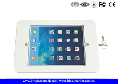 ซื้อ สีขาวหรือสีดำด้าน Ipad Kiosk ยืนกรณีที่มีผู้ถือโลหะทนทาน online manufacture