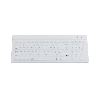 ซื้อ แป้นพิมพ์ทางการแพทย์ซิลิโคนไร้สาย Bluetooth ป้องกันไวรัสพร้อมปุ่มฟังก์ชัน 12 ปุ่มแป้นตัวเลข online manufacture