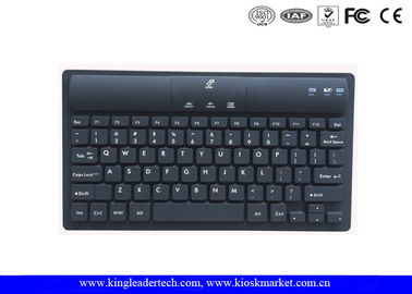 ซื้อ แป้นพิมพ์ไร้สายบลูทู ธ ไร้สายสีดำแบบไร้สายที่มีการชาร์จแบบ USB online manufacture