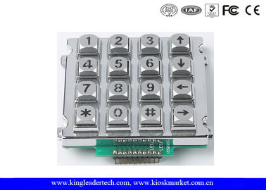 ซื้อ ระบบควบคุมโลหะปุ่มกดตัวเลขอุตสาหกรรมมี / ไม่มีแสงไฟ online manufacture