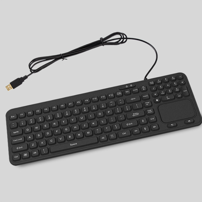 ซื้อ IP68 คีย์บอร์ดฉายหลังอุตสาหกรรมทางการแพทย์ที่สามารถล้างได้ พร้อมคีย์ฟังก์ชัน คีย์บอร์ด Numerica และ Touchpad online manufacture