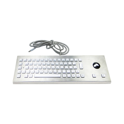 ซื้อ Backlit Desktop กระชับกระชับปุ่มกันน้ํา กันแวนดัล พร้อม Trackball ออทติกซ์อินเทกรีต online manufacture