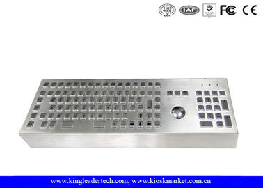 ซื้อ คีย์บอร์ดอุตสาหกรรมเครื่องพร้อม Trackball Desktop IP68 EMC USB online manufacture