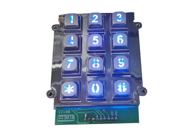 ซื้อ LED Backlit ปุ่มกดโลหะปุ่มยางซิลิโคนสีสำหรับระบบควบคุมการเข้าถึง online manufacture