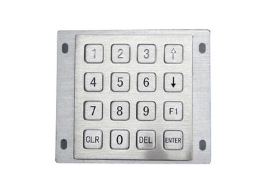 ซื้อ ปุ่มกดตัวเลข 4x4 อุตสาหกรรมกันน้ำพร้อมตัวเชื่อมต่อ 16 ปุ่มแบน online manufacture
