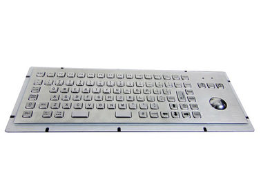ซื้อ F Keys คีย์บอร์ดอุตสาหกรรมสแตนเลส 20mA พร้อมเมาส์ Optical Trackball online manufacture