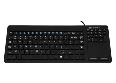 ซื้อ Antibacterial คีย์บอร์ดทางการแพทย์กันน้ำอินเตอร์เฟส USB PS / 2 พร้อม Full Keys / Touchpad online manufacture