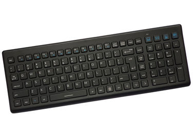 ซื้อ 108 คีย์คีย์บอร์ดซิลิโคนไร้สายฆ่าเชื้อได้ 2 มม. คีย์ Travel online manufacture