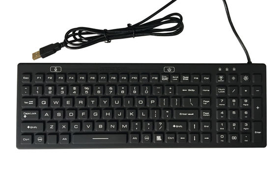 ซื้อ 106 คีย์คีย์บอร์ดทางการแพทย์กันน้ำพร้อมเปิดปิด Backlit online manufacture