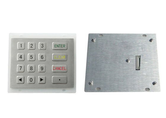 ซื้อ PIN RS232 16 ปุ่มแป้นตัวเลขอุตสาหกรรม 4X4 เมทริกซ์ online manufacture