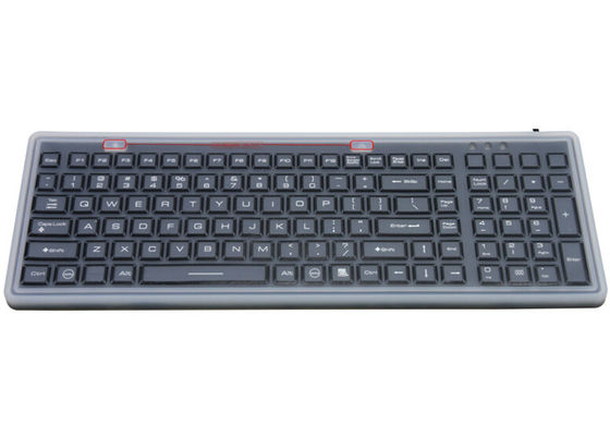 ซื้อ IP68 คีย์บอร์ดยางทางการแพทย์สำหรับอุตสาหกรรม EMC พร้อมฝาครอบป้องกัน online manufacture