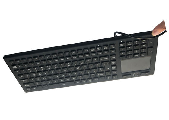 ซื้อ EN55022 122 คีย์คีย์บอร์ดซิลิโคนทางการแพทย์ ROHS IP68 Waterproof online manufacture