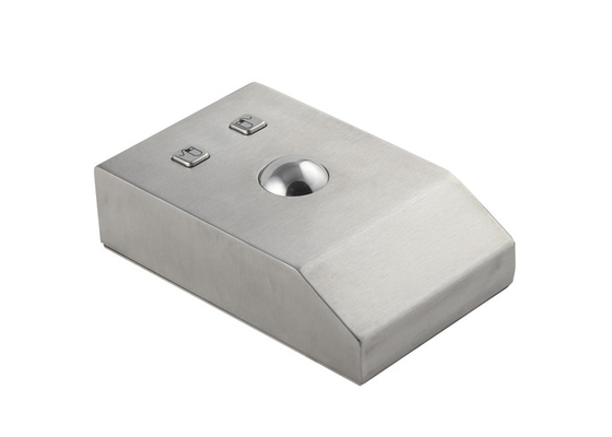 ซื้อ Brushed Finish Industrial Trackball Mouse 38mm โลหะป้องกันสนิมสำหรับเครื่องจักร online manufacture