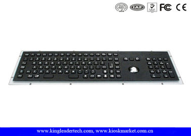 ซื้อ 103 แป้นพิมพ์แป้นคีออสสีดำโลหะมี Trackball แผงเมา online manufacture