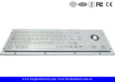 ซื้อ ขรุขระ 65 แป้นคีย์บอร์ดอุตสาหกรรม Kiosk ด้วยปุ่มสั้นและ Trackball online manufacture