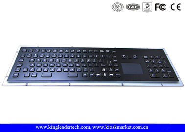 ซื้อ แป้นพิมพ์สแตนเลสอุตสาหกรรมที่มีทัชแพด IP65 Liquid หลักฐานด้วย 103 Keys online manufacture
