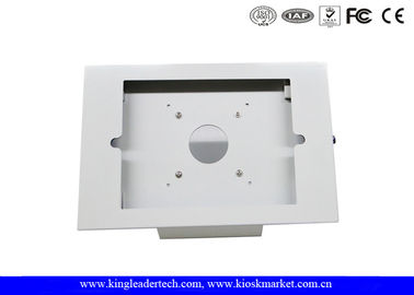 ซื้อ ผงเคลือบโลหะทนทาน Ipad รักษาความปลอดภัยคีออสก์ท็อป / ติดผนัง online manufacture