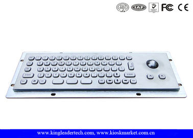 ซื้อ IP65 คะแนนขนาดเล็กกะทัดรัดป้อมแผงคีย์บอร์ดภูเขามี Trackball ออปติคอล online manufacture