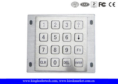ซื้อ ตัวเลขเอทีเอ็มอุตสาหกรรมโลหะปุ่มกด 16 ปุ่มกดแบนราบแผงเมา online manufacture