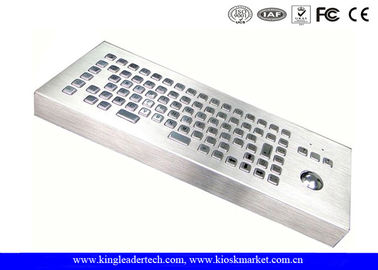 ซื้อ แป้นพิมพ์ป่าเถื่อนอุตสาหกรรมคอมพิวเตอร์ตั้งโต๊ะโลหะมี Trackball online manufacture