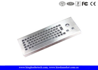 ซื้อ ฝุ่นอุตสาหกรรมแป้นพิมพ์สก์ท็อป 65 คีย์ด้วยสแตนเลส Trackball online manufacture