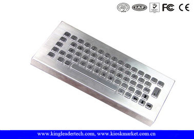 ซื้อ Brushed แป้นพิมพ์สแตนเลสก์ท็อปอุตสาหกรรมคีย์บอร์ด IP65 โลหะ online manufacture