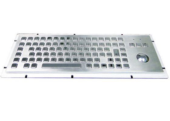 ซื้อ คีออสก์อุตสาหกรรมคีย์บอร์ดสแตนเลสพร้อม Trackball online manufacture