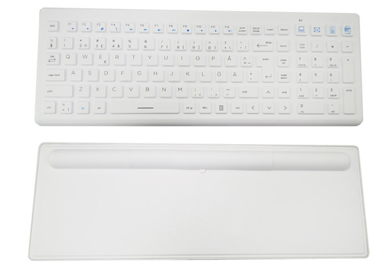 ซื้อ Ergonomics Silicone Wireless Medical Keyboard 106 คีย์พร้อมแผ่นรองหลัง online manufacture