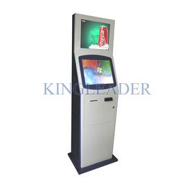 ซื้อ คีออสก์หน้าจอสัมผัสแบบโต้ตอบสองจอแสดงผลความละเอียดสูงทนทาน online manufacture
